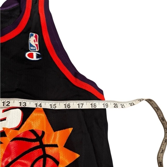 Vintage 90’s Charles Barkley #34 Phoenix Suns Champion Jersey 40 Black USA - Picture 3 of 5